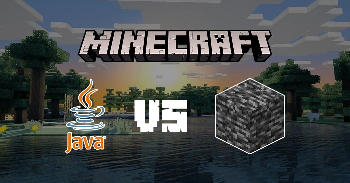 Minecraft Java vs Minecraft Bedrock Edition What's the